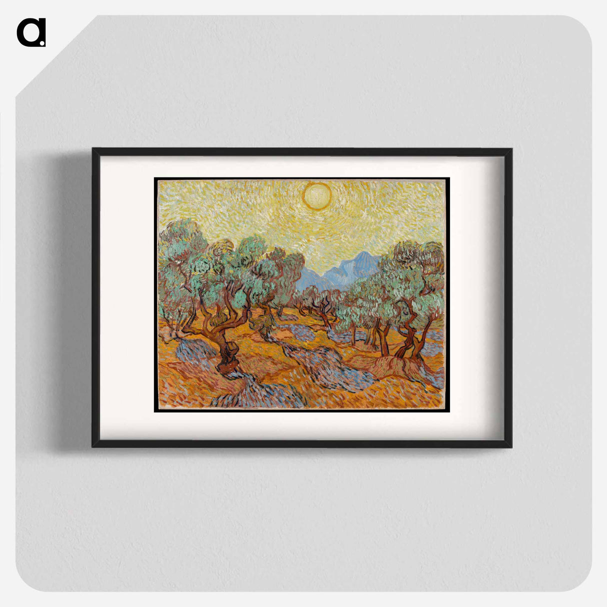 Olive Trees - Vincent van Gogh Poster.