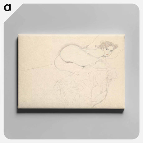 アートパネル-Huddled Nude
 - ウィーン博物館 Canvas.