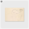 アートポストカード-Huddled Nude
 - ウィーン博物館 Postcard.