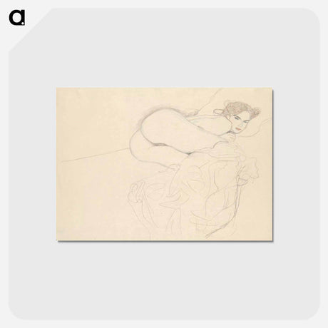 アートポストカード-Huddled Nude
 - ウィーン博物館 Postcard.