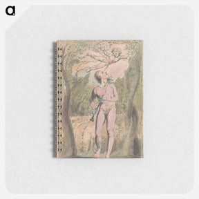 アートメモ帳-Songs of Innocence and of Experience, Plate 1, Innocence Frontispiece - ウィリアム ブレイク Memo.