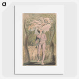 アートポスター-Songs of Innocence and of Experience, Plate 1, Innocence Frontispiece - ウィリアム ブレイク Poster.