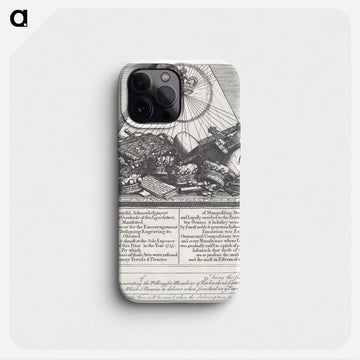 Blowing off about his new Copyright Act - ウィリアム ホガース Phone Case.