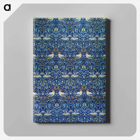 アートパネル-William Morris's Wool curtain: Bird - ウィリアム モリス Canvas.