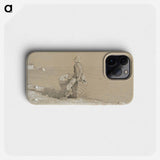 Looking Out - Winslow Homer Phone Case.