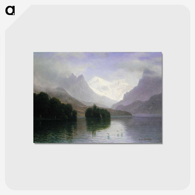 2-80_Albert-Bierstadt_postcard