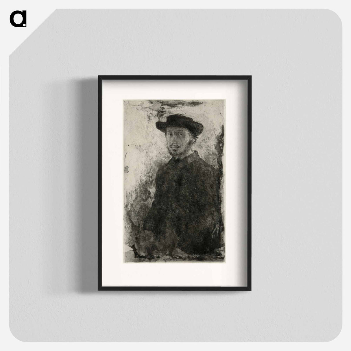 アートポスター-Self-Portrait - エドガー ドガ Poster.