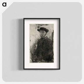 アートポスター-Self-Portrait - エドガー ドガ Poster.