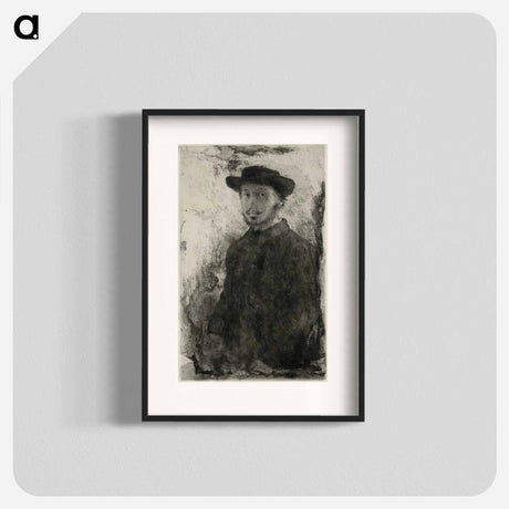 アートポスター-Self-Portrait - エドガー ドガ Poster.