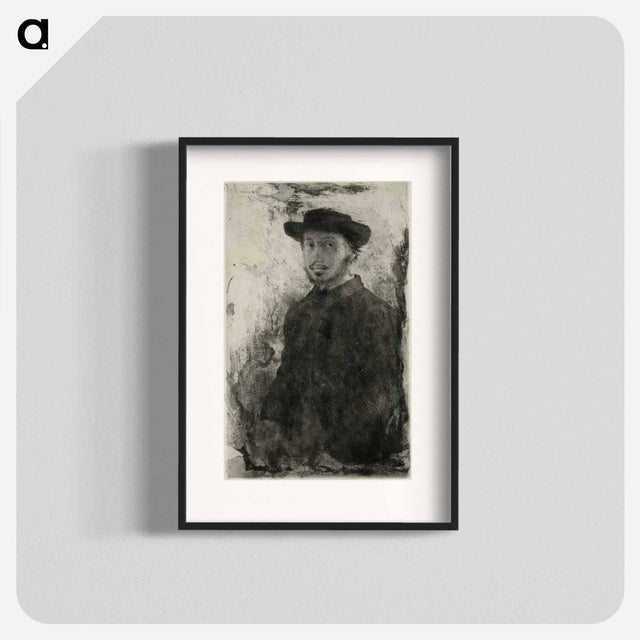 アートポスター-Self-Portrait - エドガー ドガ Poster.