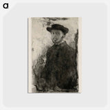 アートポストカード-Self-Portrait - エドガー ドガ Postcard.