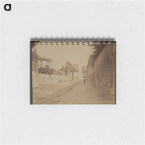 アートメモ帳-Montmartre, Rue de l'Abreuvoir
 - ウジェーヌ アジェ Memo.