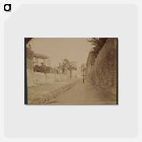 アートポストカード-Montmartre, Rue de l'Abreuvoir
 - ウジェーヌ アジェ Postcard.
