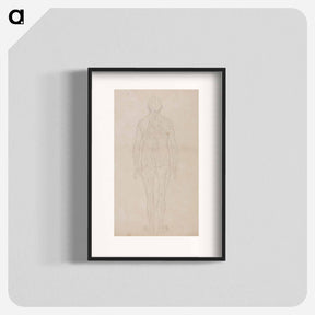 アートポスター-Human Figure, Posterior View
 - ジョージ スタッブス Poster.