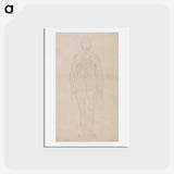 アートポストカード-Human Figure, Posterior View
 - ジョージ スタッブス Postcard.