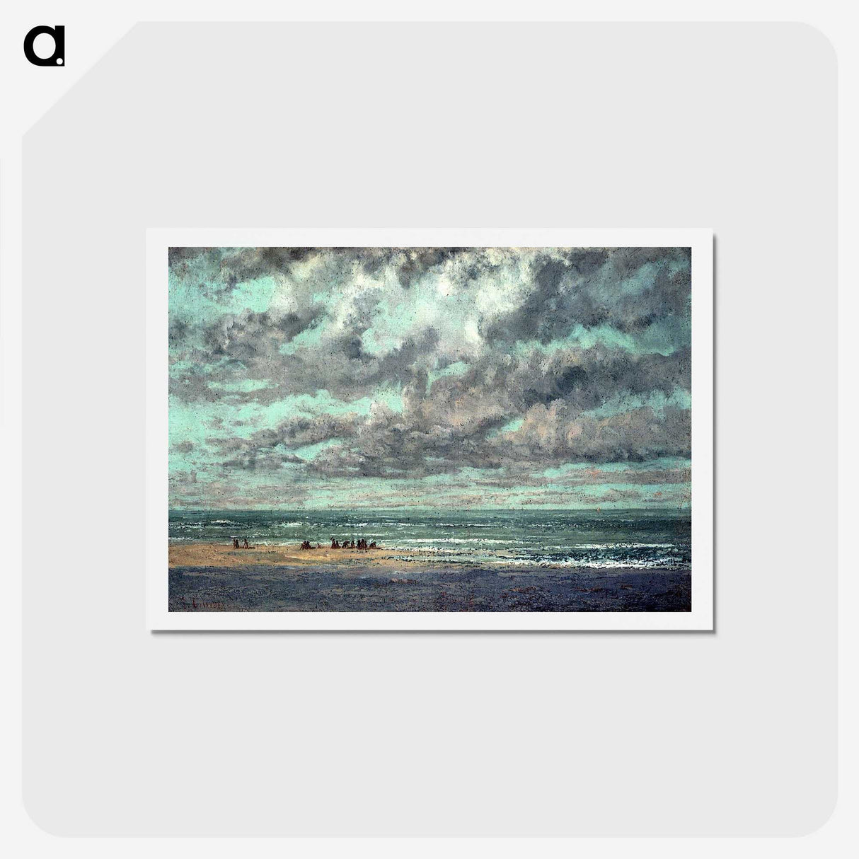 2-80_Gustave-Courbet_hagaki