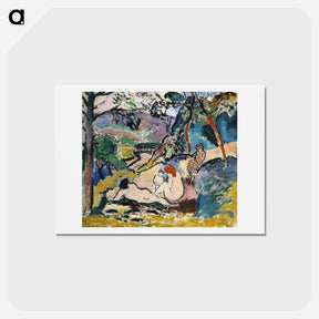 アートポストカード-Pastoral - アンリ マティス Postcard.