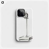 Little monkey sitting on a pole - Jean Bernard Phone Case.