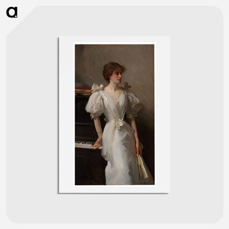 アートポストカード-Catherine Vlasto, John Singer Sargent - ジョン シンガー サージェント Postcard.