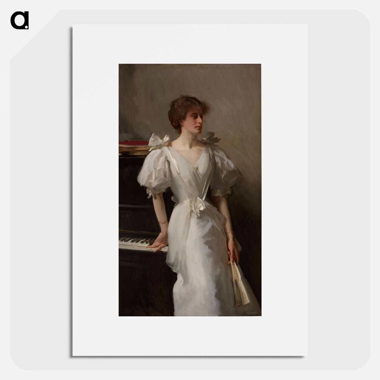 アートポスター-Catherine Vlasto, John Singer Sargent - ジョン シンガー サージェント Poster.