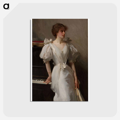 アートポストカード-Catherine Vlasto, John Singer Sargent - ジョン シンガー サージェント Postcard.