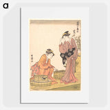 Japanese Bush Warbler - 喜多川 歌麿 Poster.