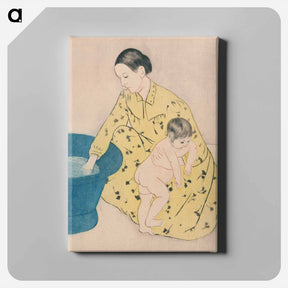 アートパネル-The Bath - メアリー カサット Canvas.