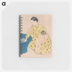 アートメモ帳-The Bath - メアリー カサット Memo.