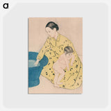 アートポストカード-The Bath - メアリー カサット Postcard.