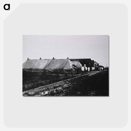アートポストカード-Camp Hospital No. 5, Genicart: Contagious Wards
 - 国立医学図書館 Postcard.
