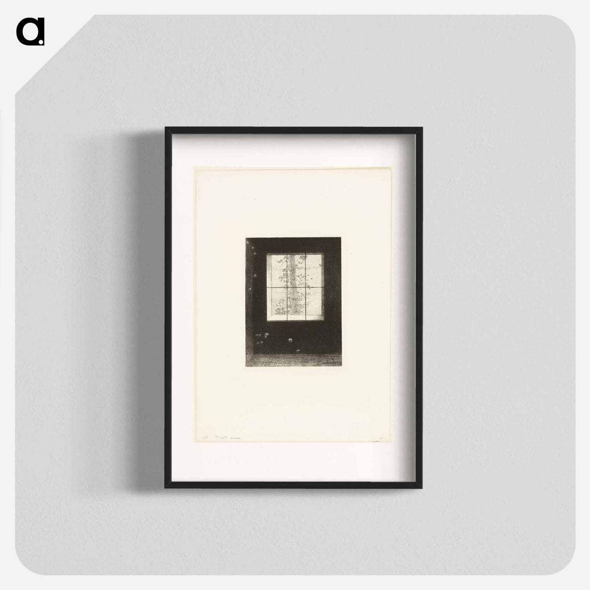 Day, plate 6 from Dreams by Odilon Redon - オディロン ルドン Poster.