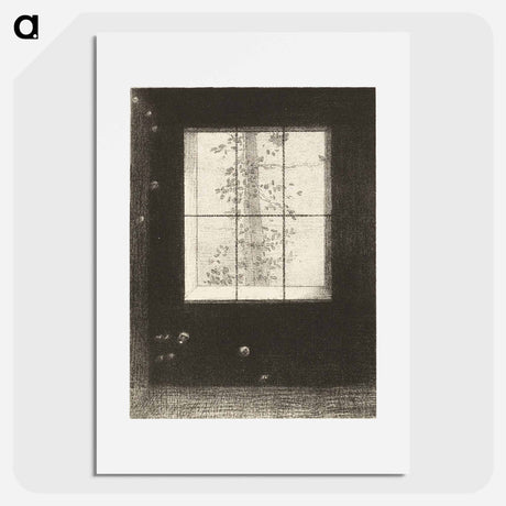 アートポスター-Day, plate 6 from Dreams by Odilon Redon - オディロン ルドン Poster.