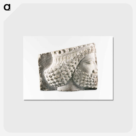 アートポストカード-Soldier's Head Relief
 - セントルイス美術館 Postcard.