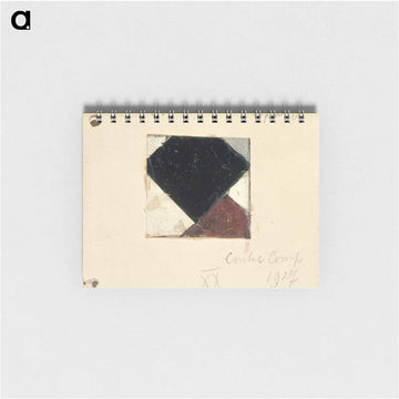 Studie voor Contra compositie XX - テオ ファン ドゥースブルフ Memo.