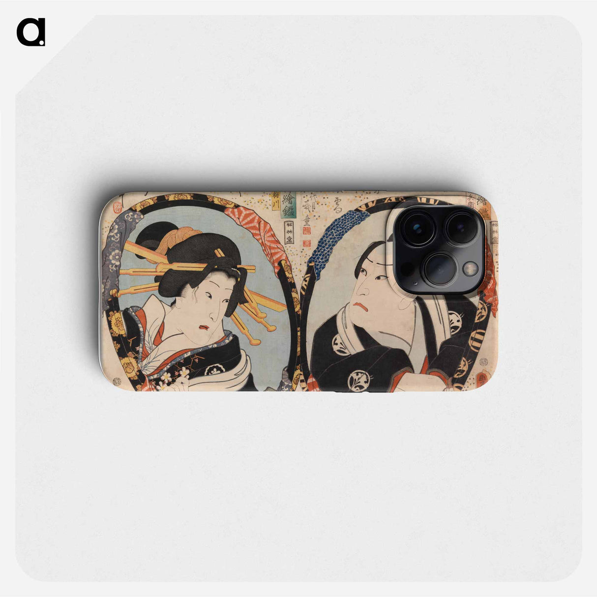 Actor's Role Portrait from the Series Imayo Oshie Kagami
 - 歌川 国貞 Phone Case.