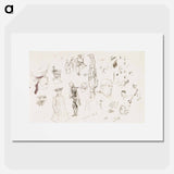 Figuuriharjoitelmia - アルバート エーデルフェルト Poster.