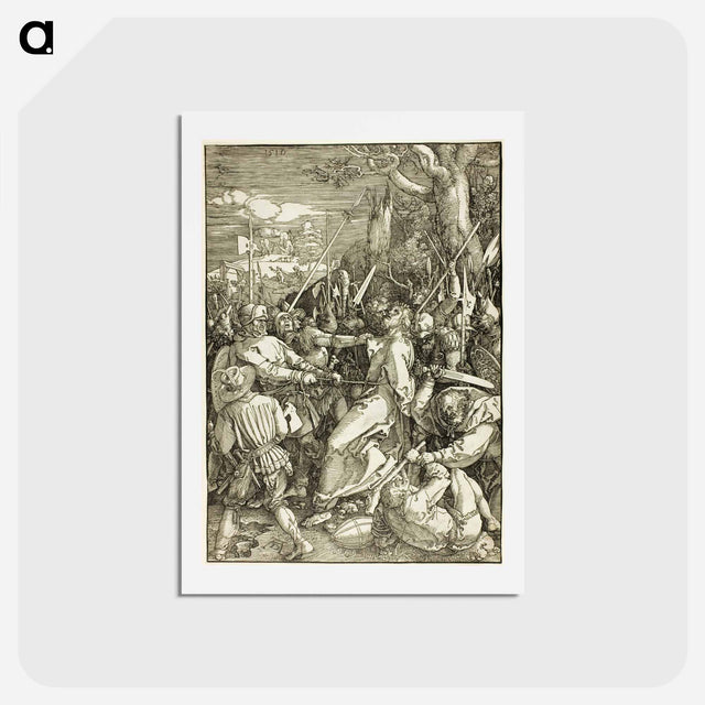 アートポストカード-The Betrayal of Christ - アルブレヒト デューラー Postcard.