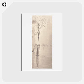 アートポストカード-Spring Shower In New York - アルフレッド スティーグリッツ Postcard.