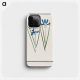 Blue iris - アンセルムス ボエティウス デ ブート Phone Case.