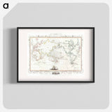 アートポスター-The Voyages of Captain James Cook
 - 大英図書館 Poster.
