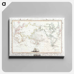アートパネル-The Voyages of Captain James Cook
 - 大英図書館 Canvas.