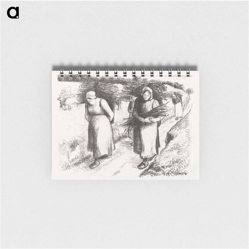 Firewood Carriers - Camille Pissarro Memo.