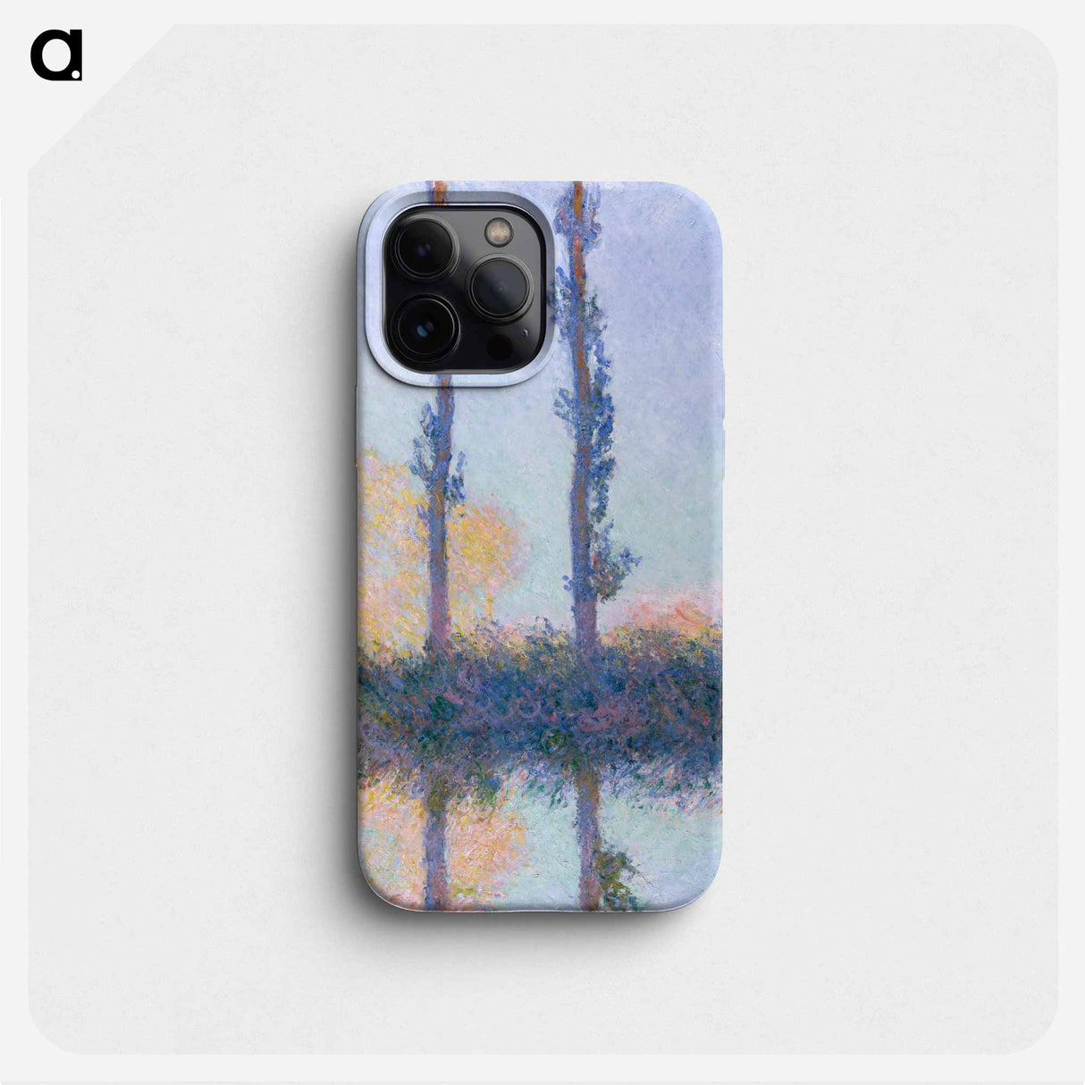 The Four Trees - Claude Monet Phone Case.