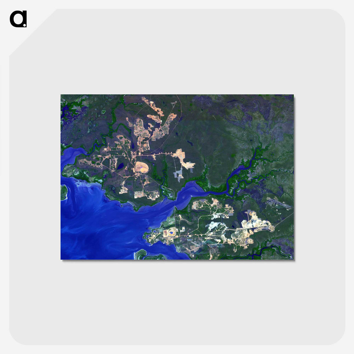 2-81_Earth-from-Above_postcard