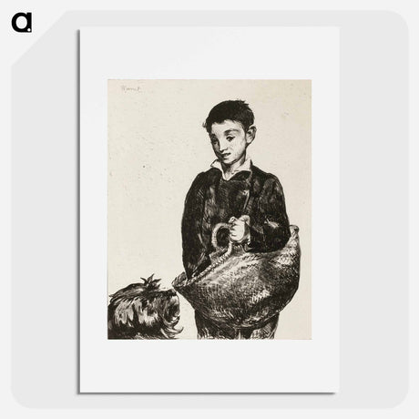 アートポスター-The Urchin - エドゥアール マネ Poster.