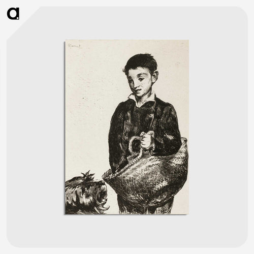The Urchin - エドゥアール マネ Postcard.