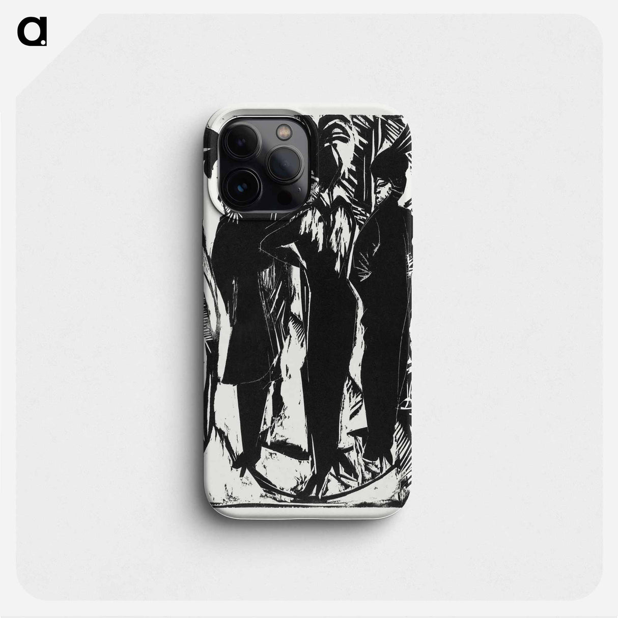 Five Women on the Street - Ernst Ludwig Kirchner Phone Case.