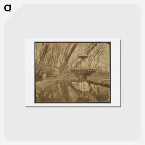 アートポストカード-Parc de Saint Cloud
 - ウジェーヌ アジェ Postcard.