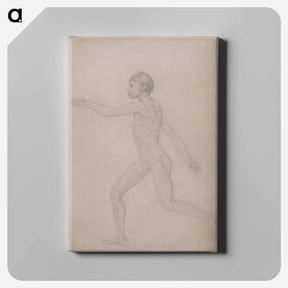 アートパネル-Human Figure, Lateral View
 - ジョージ スタッブス Canvas.