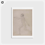 アートポストカード-Human Figure, Lateral View
 - ジョージ スタッブス Postcard.